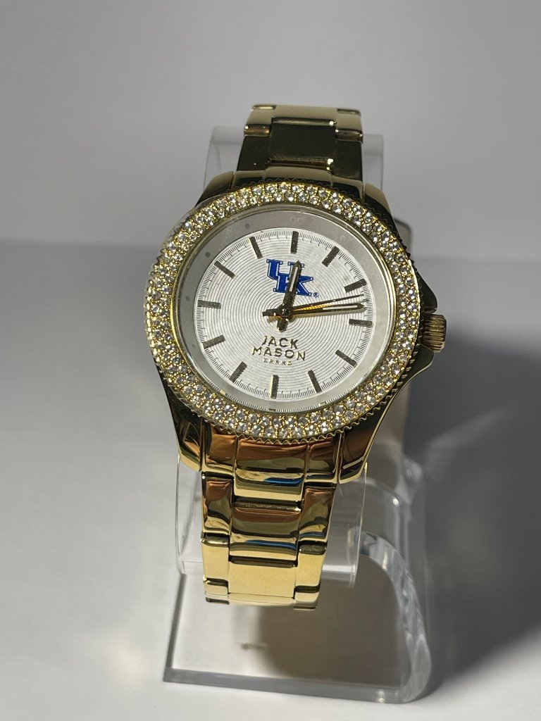 Kentucky Wildcats Official Ncaa StainlessSteel Womens Watch By Jack Mason New